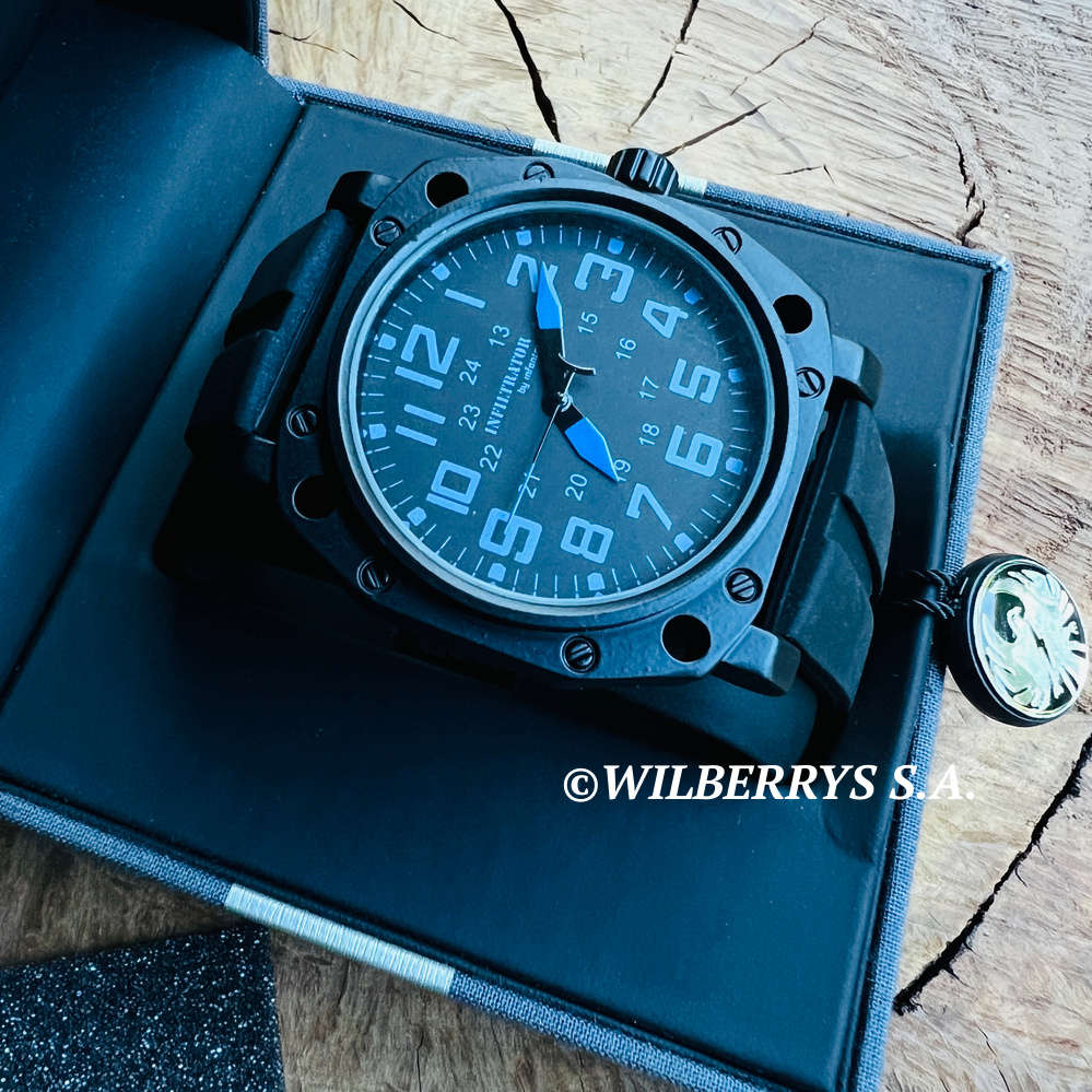 Retail: R2,999.00 INFANTRY MILITARY CO. HAWK 2.0 Silicone Infiltrator Watch BRAND NEW IN BOX