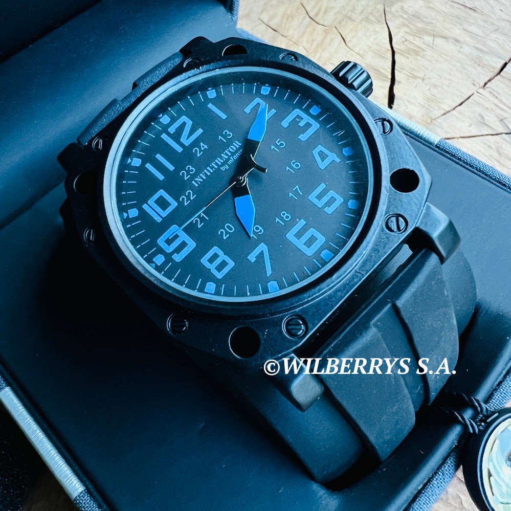Retail: R2,999.00 INFANTRY MILITARY CO. HAWK 2.0 Silicone Infiltrator Watch BRAND NEW IN BOX