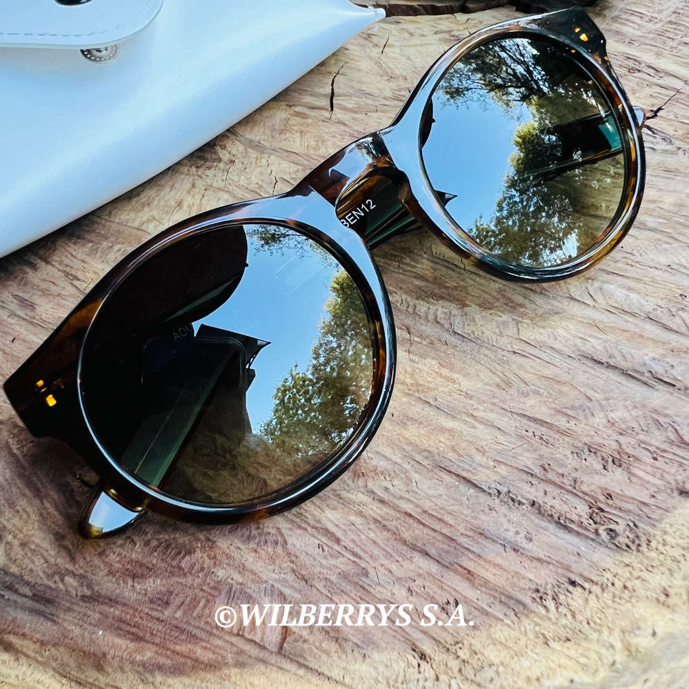 rrp R3999.00 AQUASWISS Men`s Benni Acetate Round Gradient Lens Sunglasses **100% AUTHENTIC, NEW!!