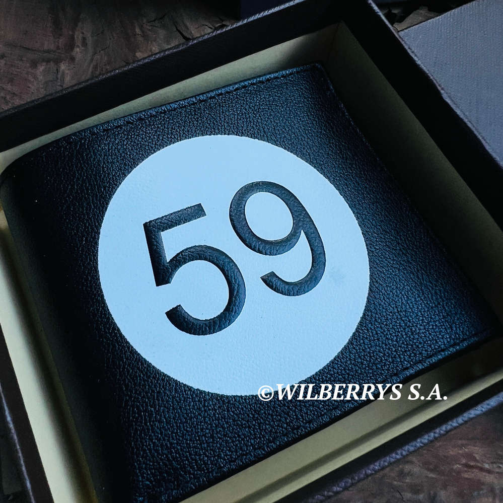 Retail: $129 / R2,199.00 TOM & FRED London® British Racing Tribute Wallet NIGHTBLACK GENUINE LEATHER