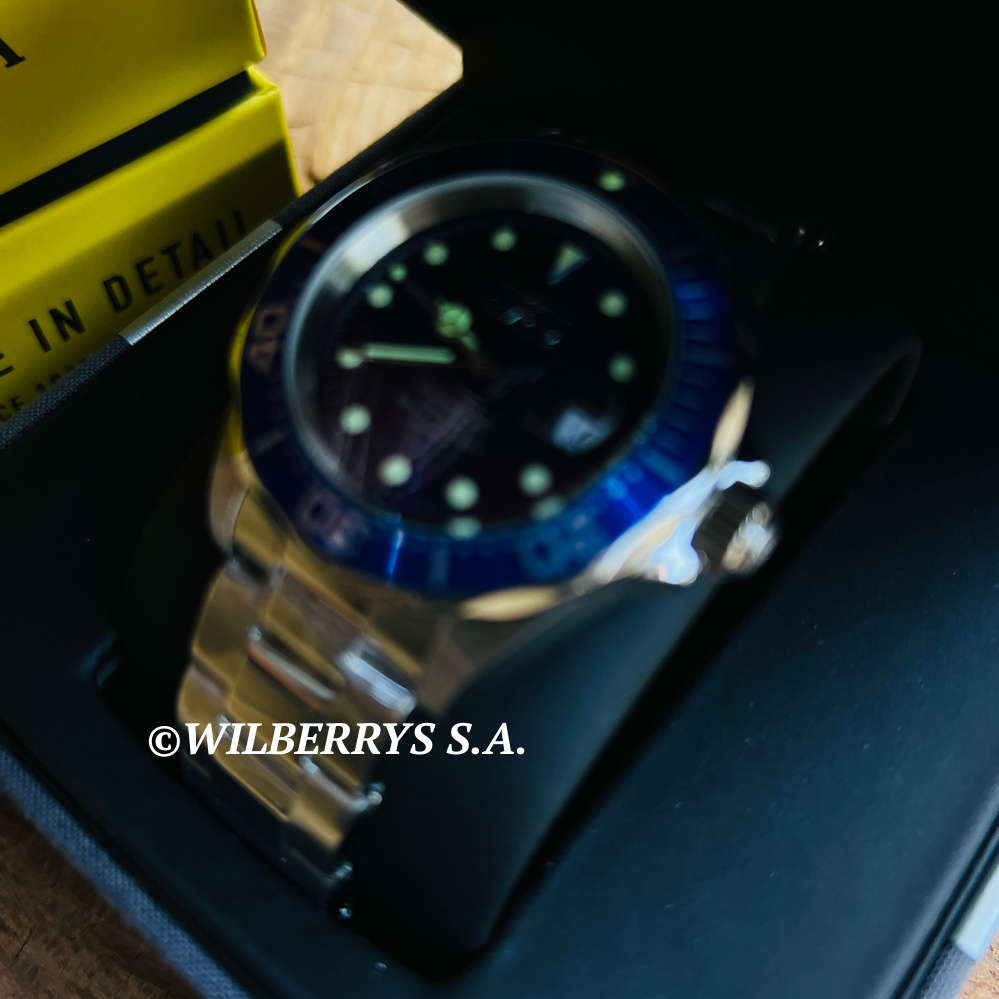 wow!! rrp R5,999.00 INVICTA MEN`S Sea Urchin Smurf Blue 200m Dive Watch BRAND NEW