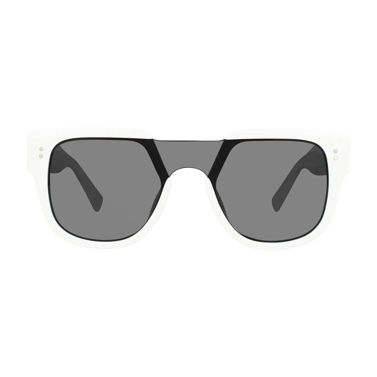 must see!! PRIVE REVAUX LOVE VALENTINA x Adriana Lima - Splash White Sunglasses 100% GENUINE