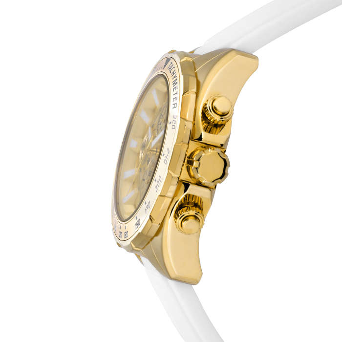 omg!! rrp R7,999.00 INVICTA MEN`S FLIGHT INSTRUMENT F-16 Engine Chrono 49mm Gold/Snow Watch NEW