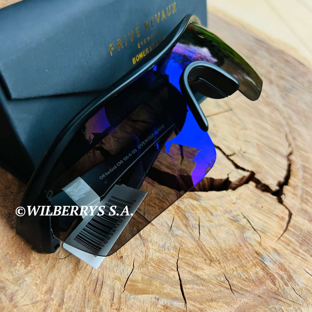 MUST HAVE!! PRIVE REVAUX Men`s OFF THE GRID / CAVIAR BLACK POLARIZED Sunglasses **100% AUTHENTIC**