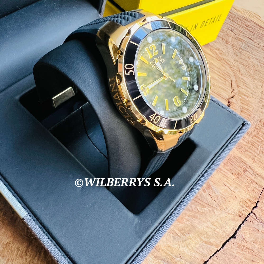 **beautiful** R5,999.00 INVICTA Women`s SPORT Black / Gold Silicone Watch BRAND NEW