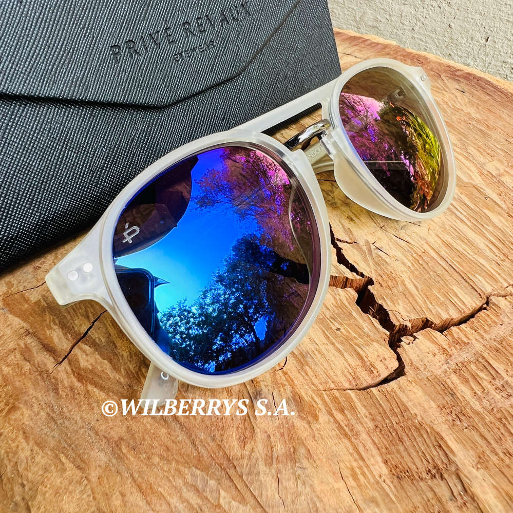 late entry!! PRIVE REVAUX UNISEX  iSLAND hop Translucent Sunglasses *GENUINE*