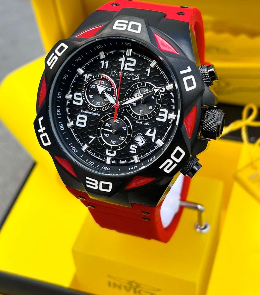 omg!! rrp R8,999.00 INVICTA MEN`S DELTA FORCE 50mm BLACK CARBON Watch BRAND NEW