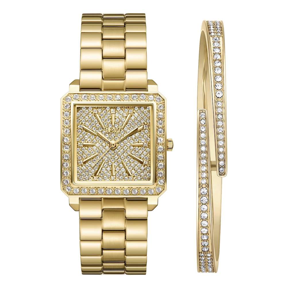 **real diamonds** R12,999.00 JBW WOMEN`S Cristal 28 18k Gold Plated 12 DIAMONDS, 303 SWAROVSKI