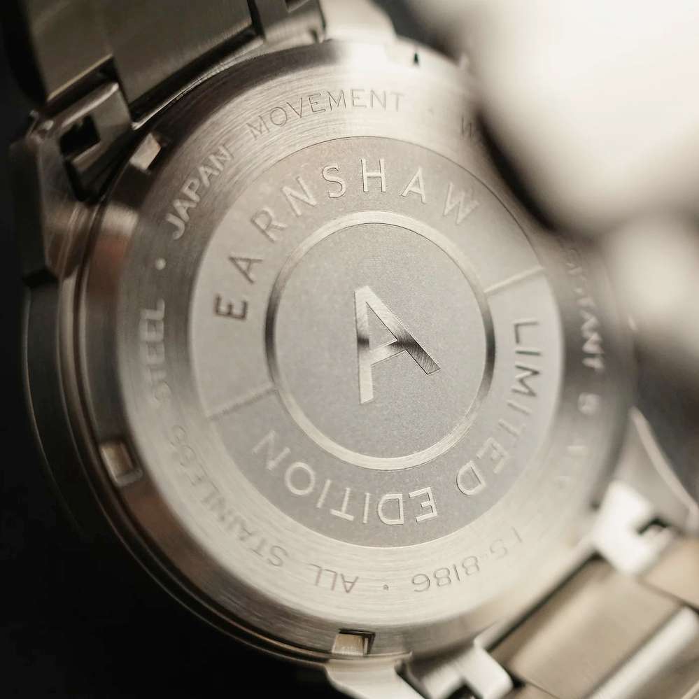 ***must see*** rrp: R8,500.00 THOMAS EARNSHAW Men`s Ampere 1/400 Chronograph Basil Green Watch