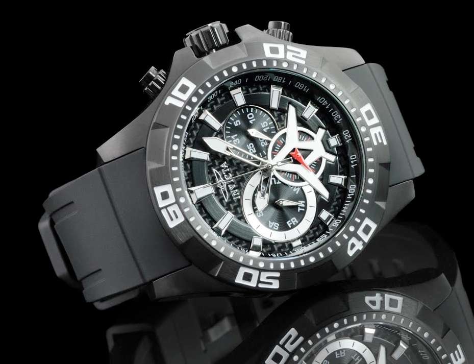 omg!! rrp R7,999.00 INVICTA MEN`S F-16 GHOST CARBON FLIGHT INSTRUMENT 48mm Watch BRAND NEW