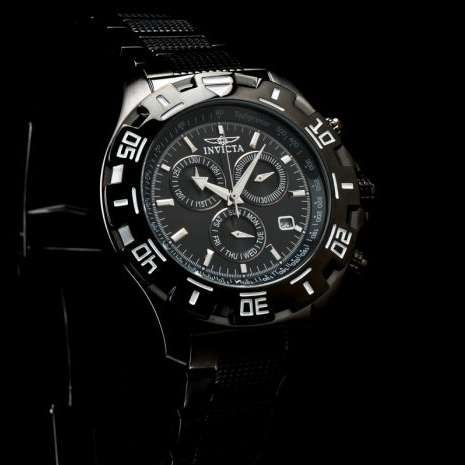 wow!! rrp R7,999.00 INVICTA Men`s CARBON RACER Chronograph Steel Bracelet Watch NEW