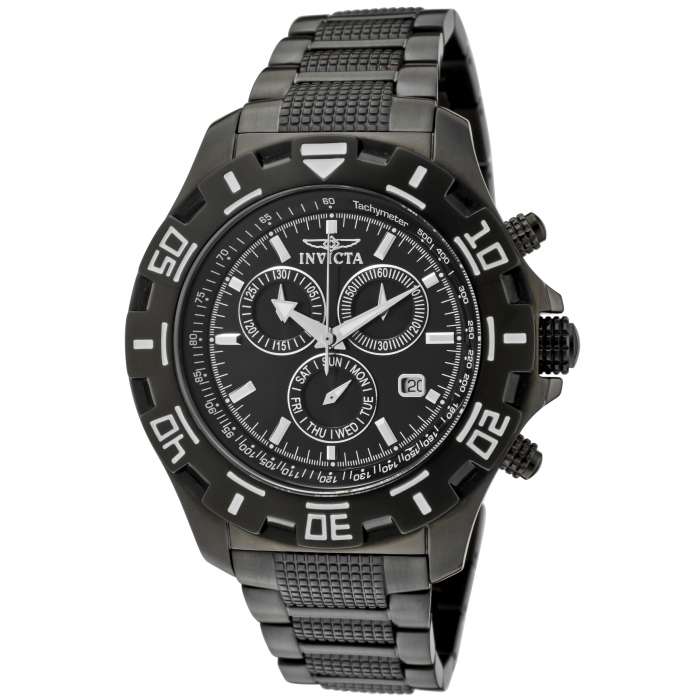 wow!! rrp R7,999.00 INVICTA Men`s CARBON RACER Chronograph Steel Bracelet Watch NEW