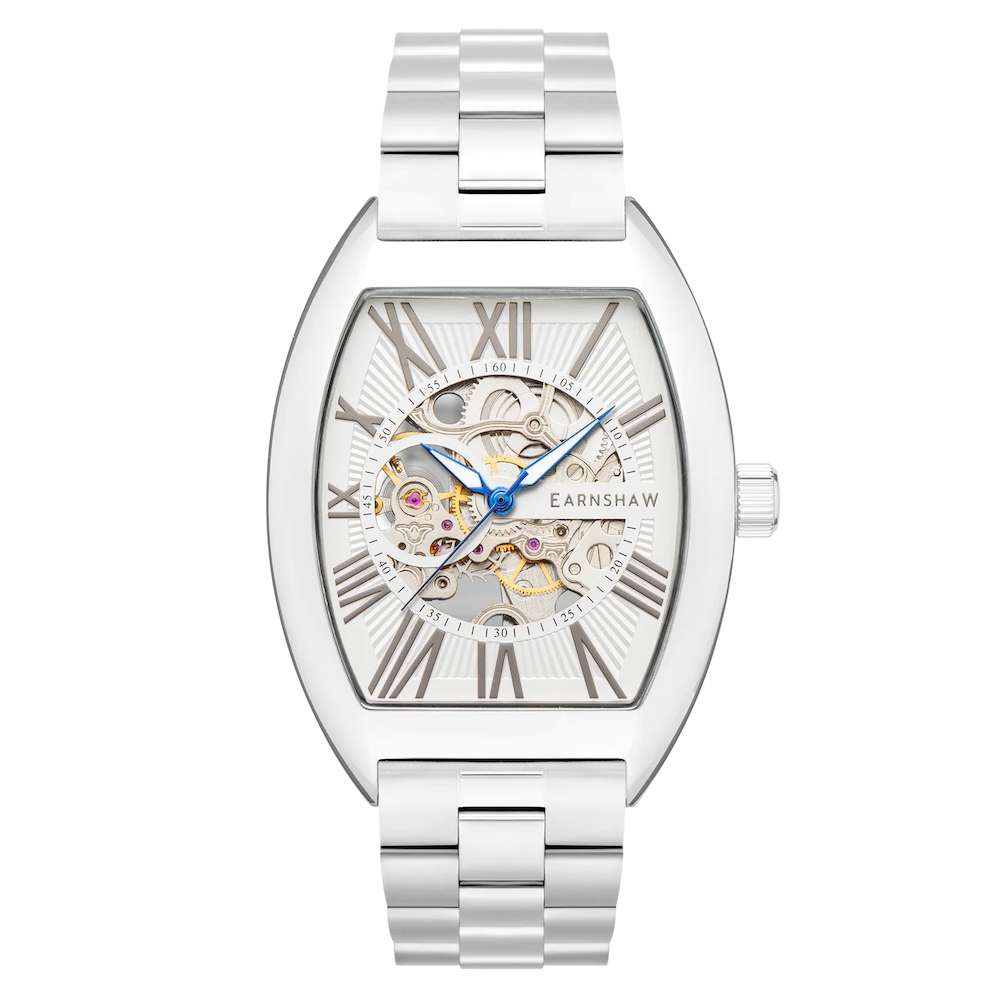 Retail: R7,900.00 Earnshaw since 1805 BEAUFORT Skeletor Automatic Watch BRAND NEW IN BOX