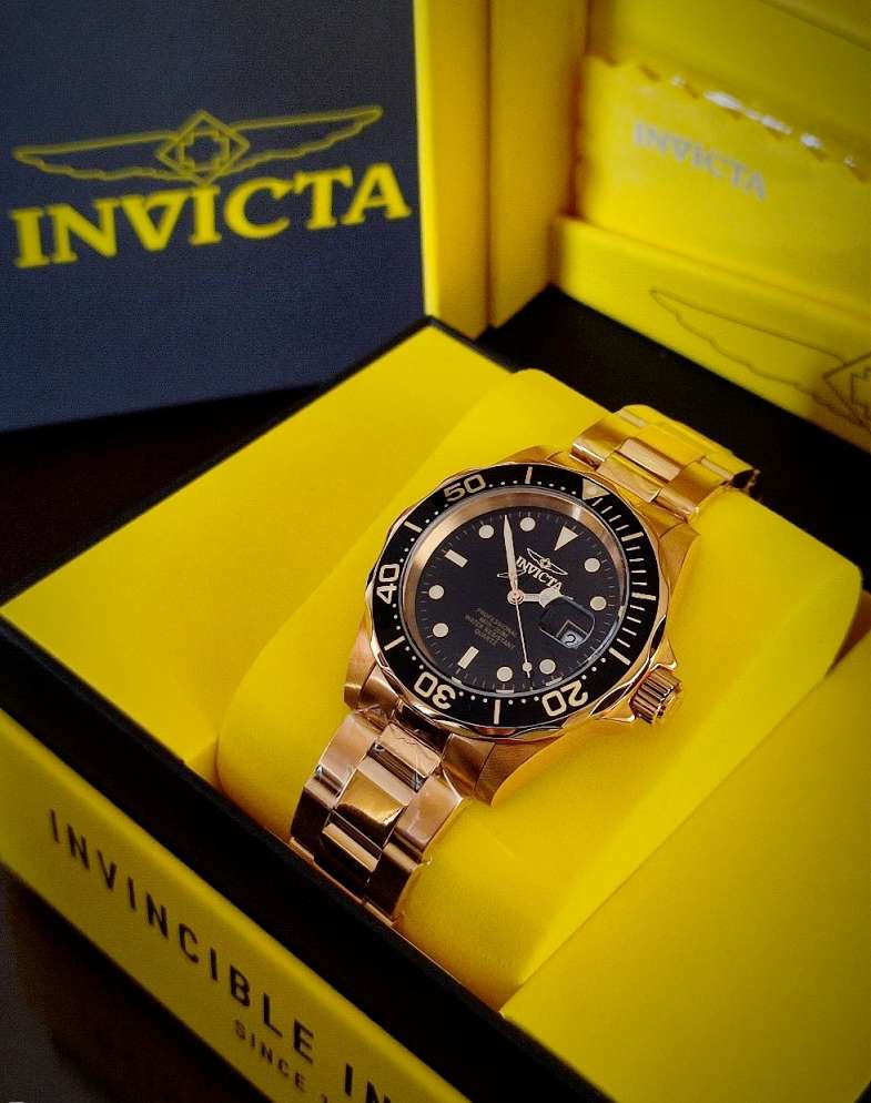 wow wow hot!! rrp R6,999.00 INVICTA® Mens SEA URCHIN 38mm Full Gold pl Watch BRAND NEW