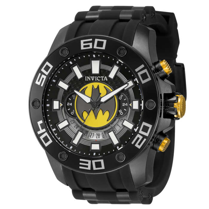 **LOOK!!*** Retail: R8,999.00 INVICTA Men DC Comics Batman Vintage BAT Ltd Edition Chronograph Watch