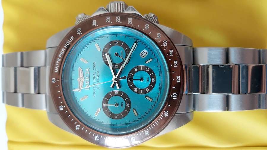 Retail: R7,425.00 INVICTA Men`s SPEEDWAY TIFFANY LIMITED EDITION Chronograph Watch BRAND NEW