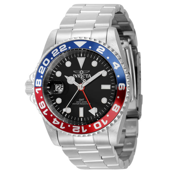 omg wow!! rrp R5,999.00 INVICTA Men`s Diver Swiss Inverted 42mm GMT Pepsi 200m Oyster Bracelet Watch
