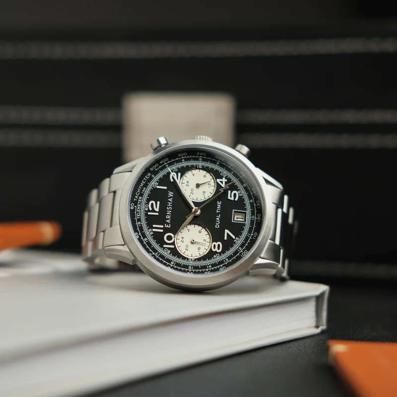 ***must see*** rrp: R8,500.00 THOMAS EARNSHAW Men`s Ampere 1/400 Chronograph Watch