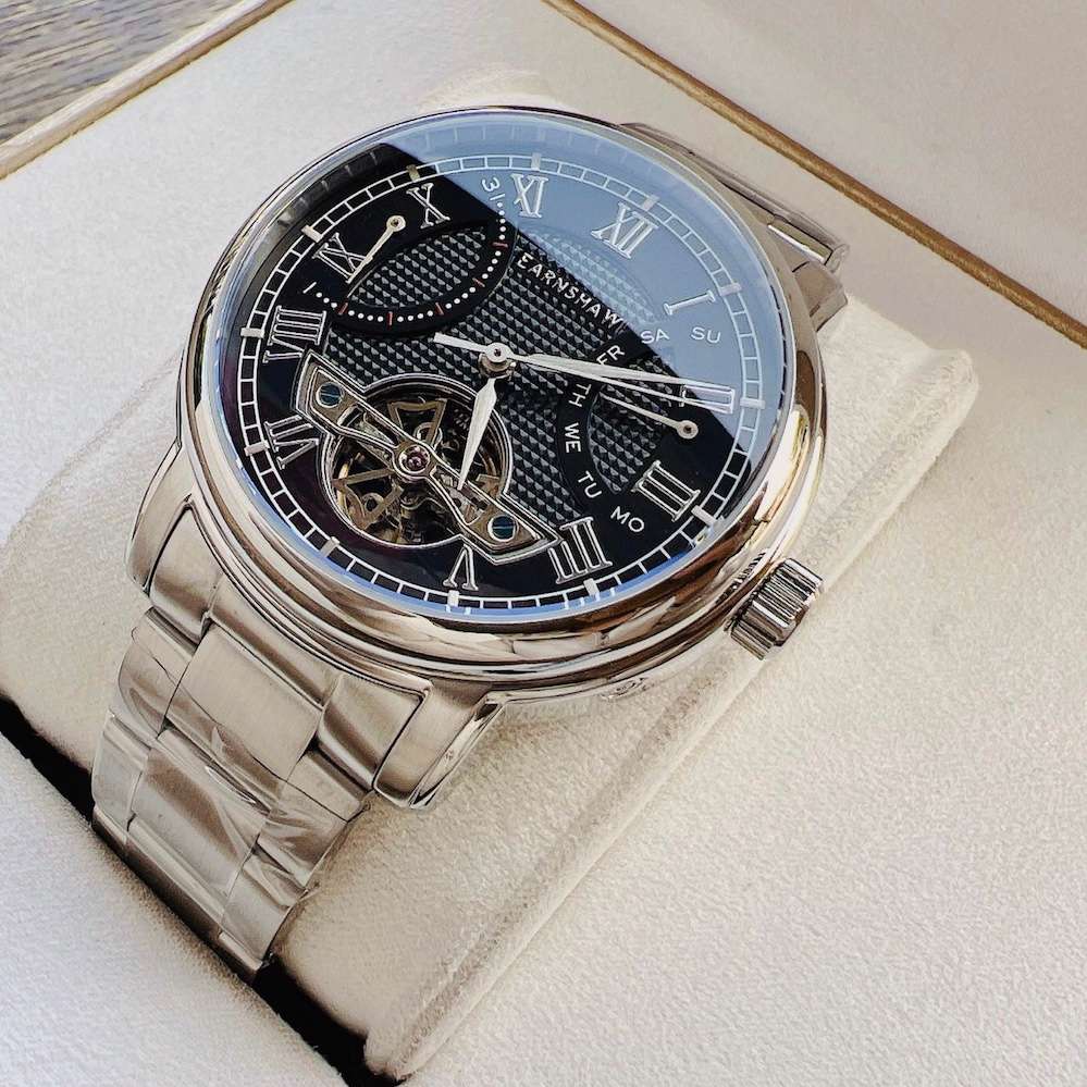omg!! Retail: R10,200.00 Earnshaw BRIT AUTOMATIC DOUBLE RETROGRADE Mansfield Watch GENUINE, NEW