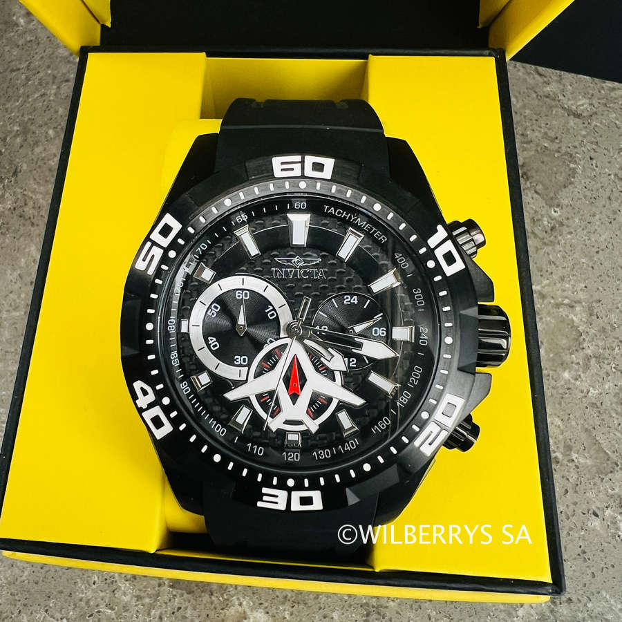 must look!! rrp R7,999.00 INVICTA MEN`S F-16 GHOST CARBON FLIGHT INSTRUMENT 48mm Watch BRAND NEW