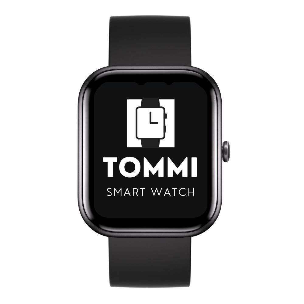 rrp: R2,500.00 T&F LONDON the TOMMI smart watch | Sugar, Bluetooth calling, health!! black/black
