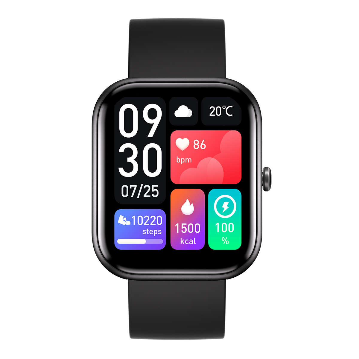 rrp: R2,500.00 T&F LONDON the TOMMI smart watch | Sugar, Bluetooth calling, health!! black/black