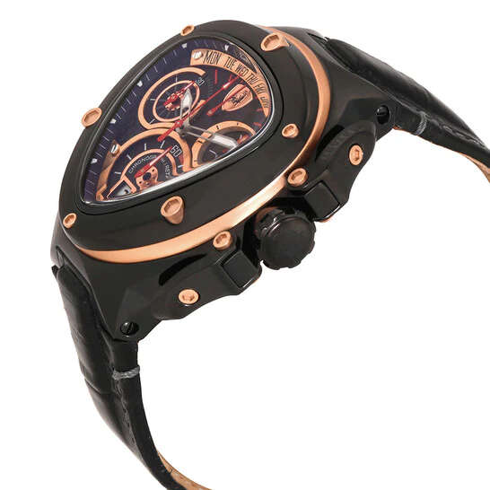 RRP R38,000.00 Tonino Lamborghini Men`s SPYDER 3015 Rose Gold Chrono Watch BRAND NEW 100% GENUINE