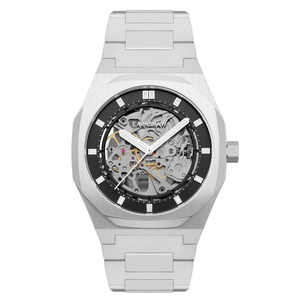 LOOK!! rip: R9,200.00 THOMAS EARNSHAW DRAKE SKELTON OPEN HEART AUTOMATIC  Watch