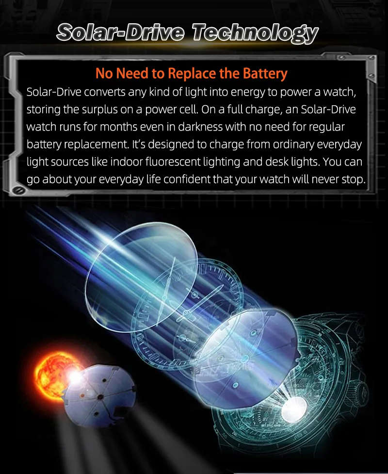 must look!! North Edge Evoque 2 Solar Drive Watch - Orange, Solar Powered