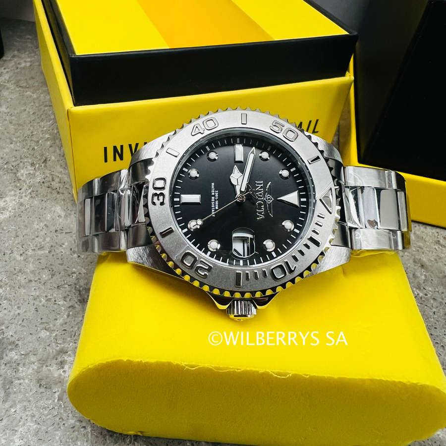 ***Authorized, New* INVICTA Women`s Submariner 200METER  38mm CHARCOAL GREY Watch BRAND NEW