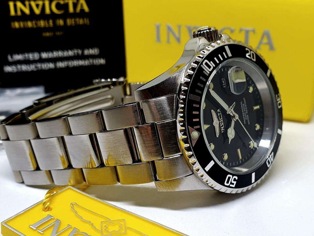 Invicta Men`s Sea Urchin Silver / Black 200m Dive 40mm Watch