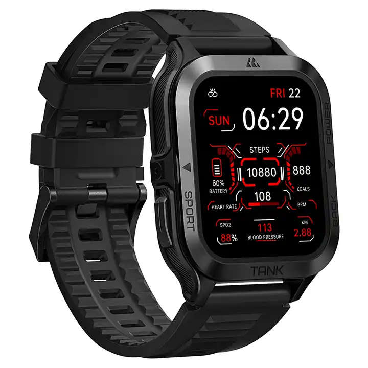 KOSPET TANK M2 Smart Watch BLACK