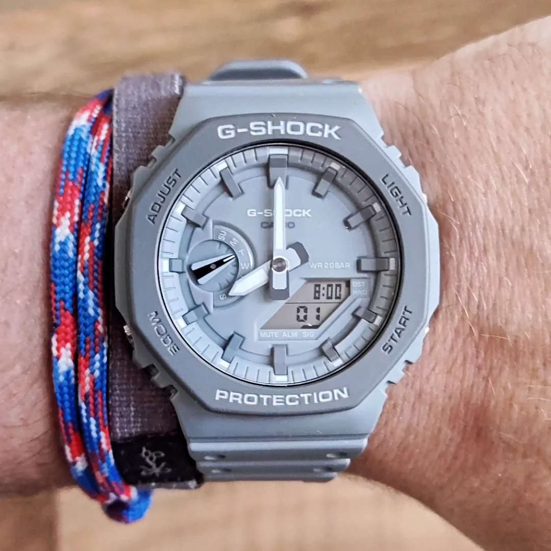 Casio Men's G-Shock Urban Utility Carbon Core Graphite Grey Watch