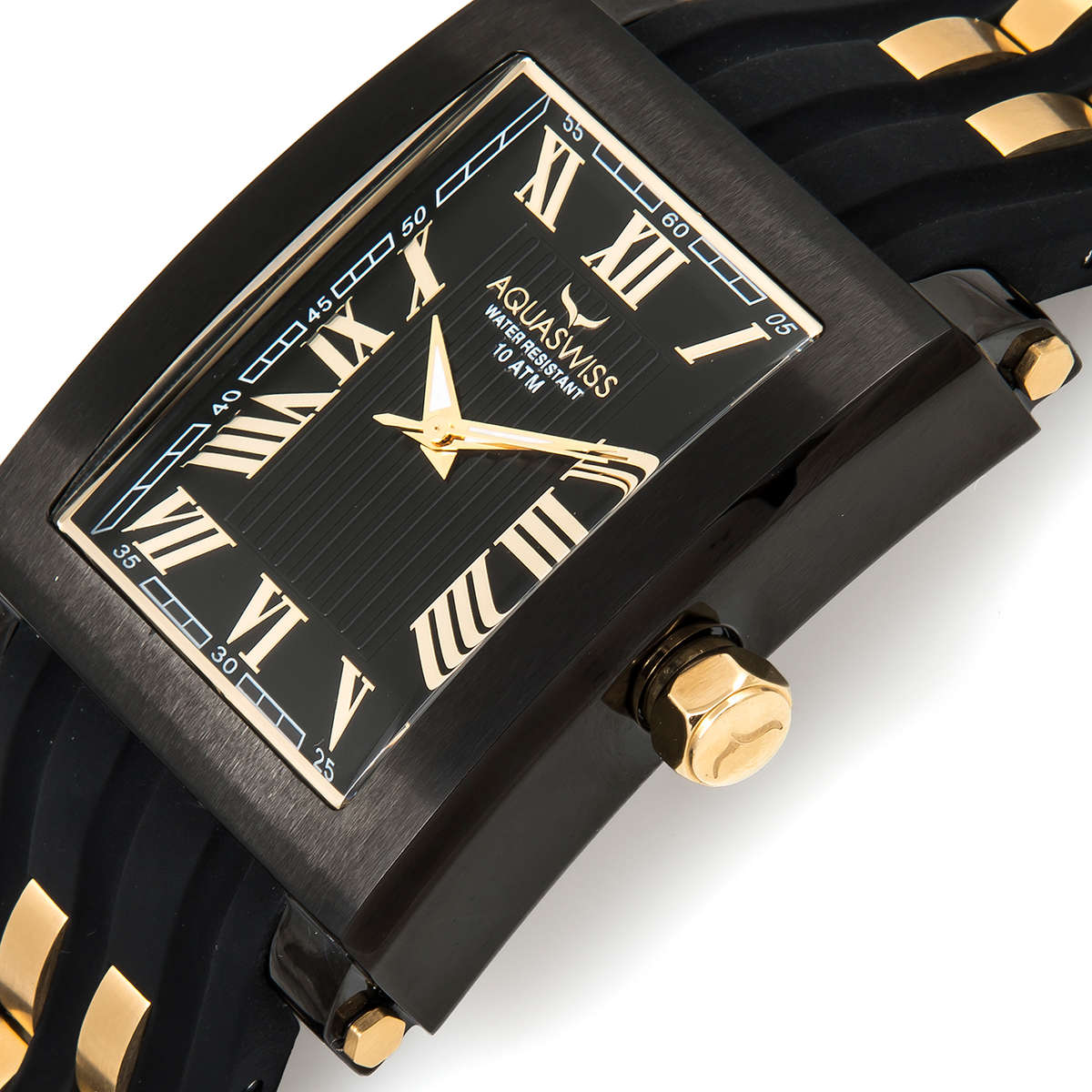 AQUASWISS Men's **TANC G** HUGE 52MM Bond Swiss Watch BRAND NEW w/ box and papers