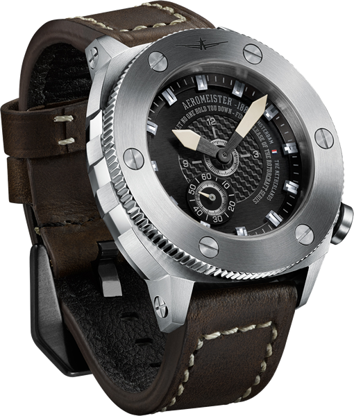 Retail: R12,000.00 AEROMEISTER AMSTERDAM Dual ROTORCRAFT PILOT WATCH BRAND NEW