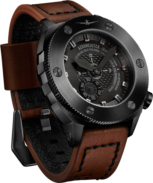 Retail: R11,999.00 AEROMEISTER AMSTERDAM Dual ROTORCRAFT PILOT WATCH BRAND NEW