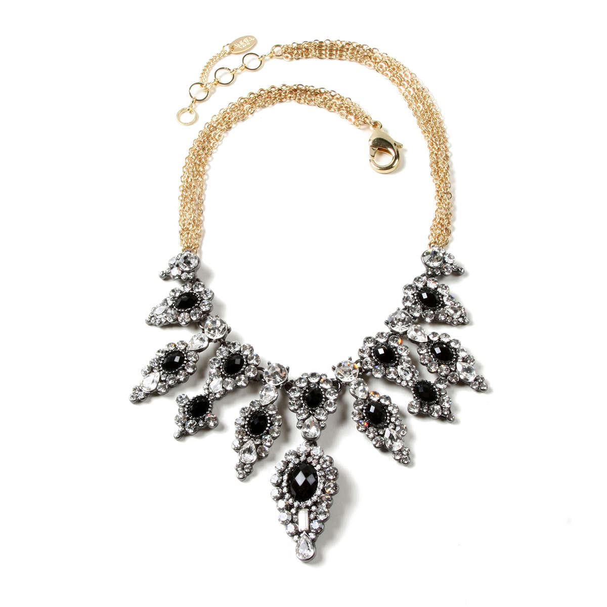 HOT! Must see! Retail: R2,900.00 AMRITA NEW YORK Imperial Necklace Black