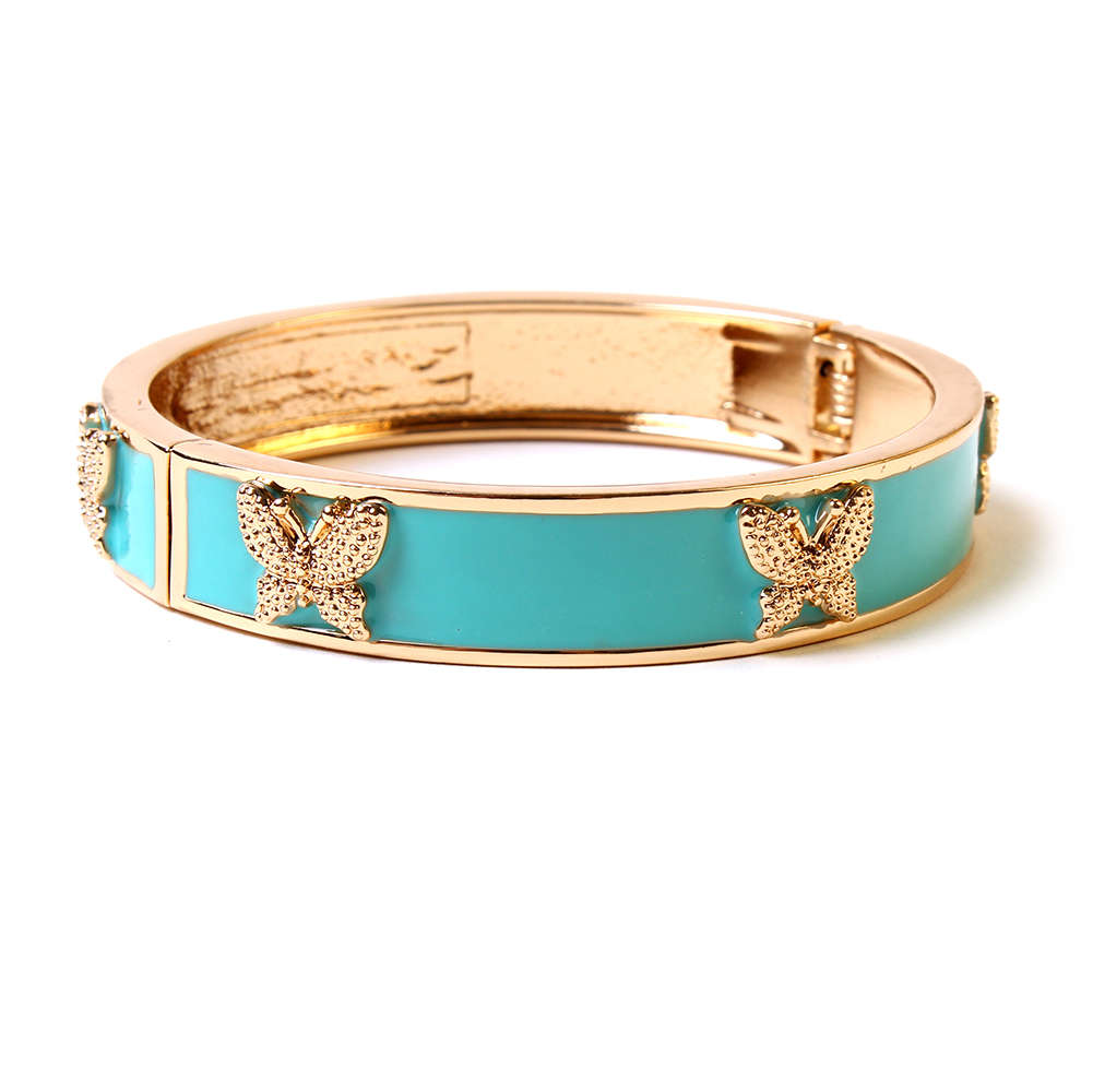 HOT! Must see! Retail: R1,400.00 AMRITA NEW YORK Animal Collection Butterfly Cuff Turquoise