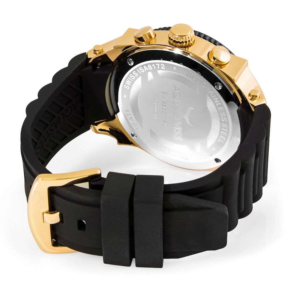 new RRP $1800 (R21,600.00) Aquaswiss Men's XG 50mm Chronograph Swiss Watch BRAND NEW