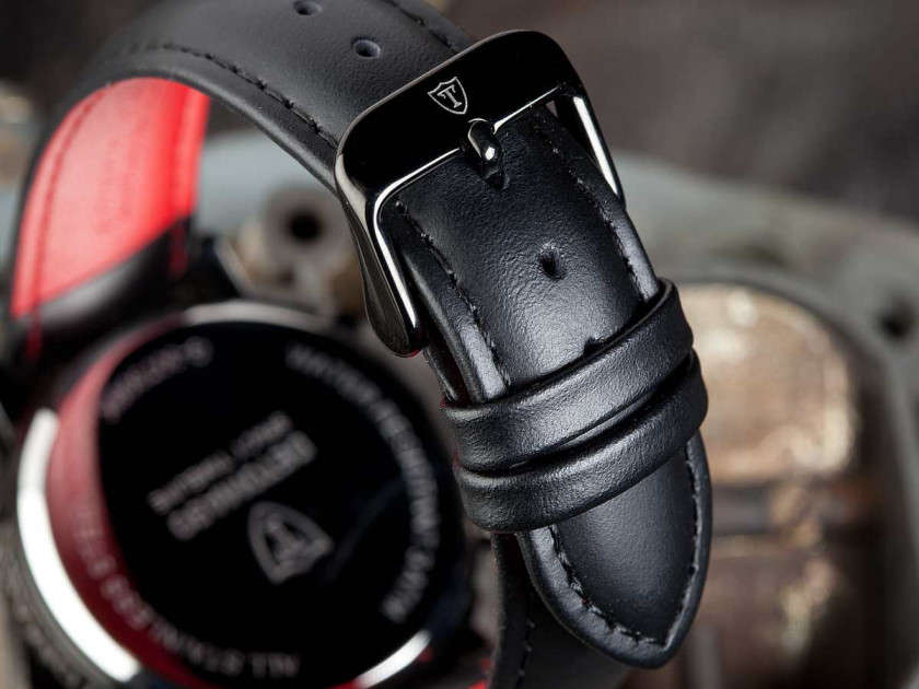 *BINARY TIME* DETOMASO Men's Space Timeline 40MM Watch BRAND NEW!!