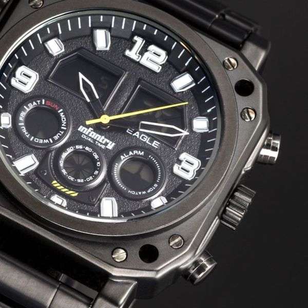 INFANTRY MILITARY CO. Eagle Watch Brand new BOXED, FULLY LOADED!