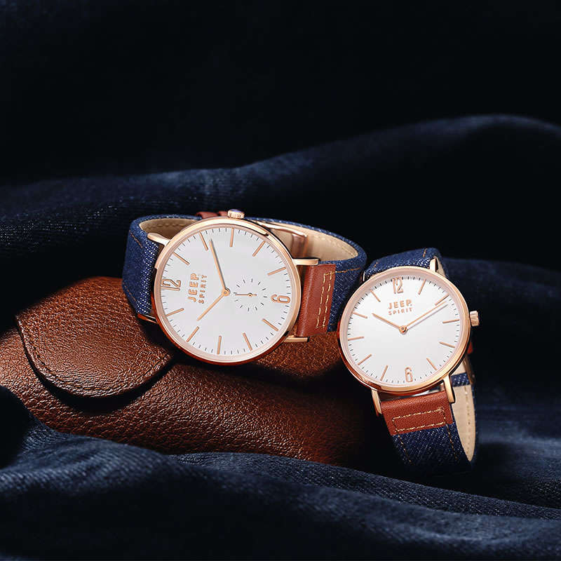 Retail: R3,999.00 JEEP Women's 36mm Denim Dark Blue 36mm Watch BRAND NEW