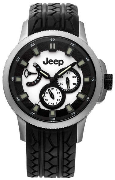 Retail: R7,699.00 JEEP Men's 48mm WRANGLER Tyre Chronograph Watch NEW
