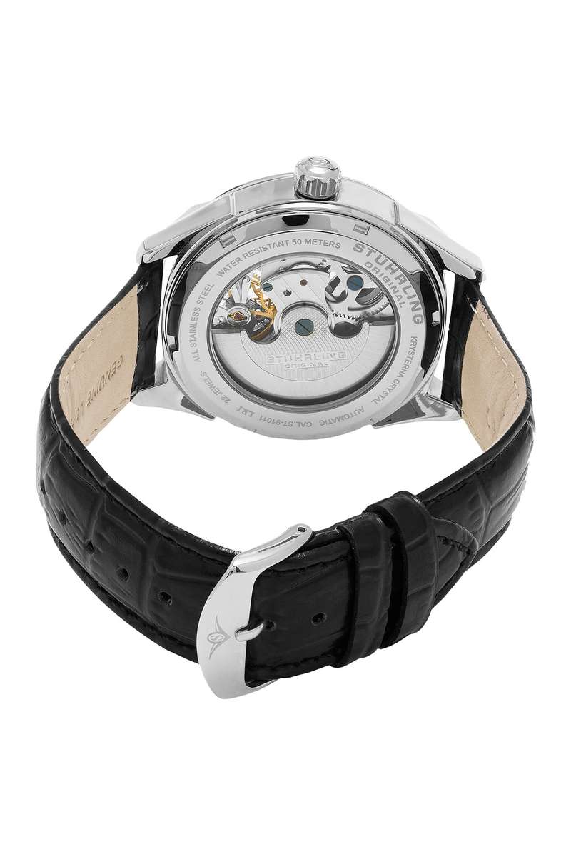 Retail: R8,999.00 STUHRLING ORIGINAL® Men's POWER RESERVE SUPREME MASTER Automatic Watch
