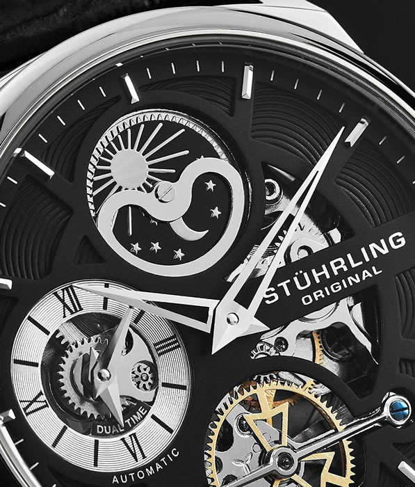Retail: R6,999.00 Stuhrling Original Men's Automatic Special Reserve Watch with Genuine Leather