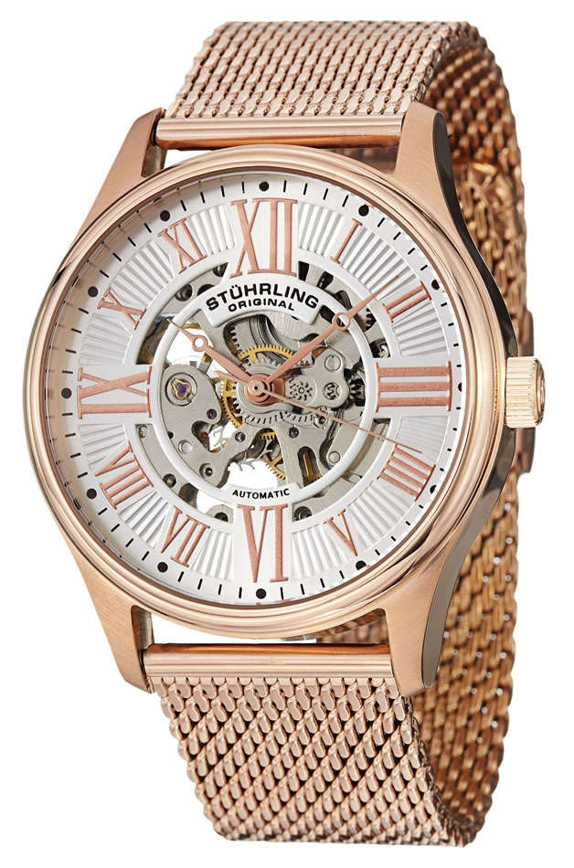 **R5,499.00** STUHRLING ORIGINAL Mens Atrium Elite Automatic Watch BRAND NEW + BOX + PAPERWORK