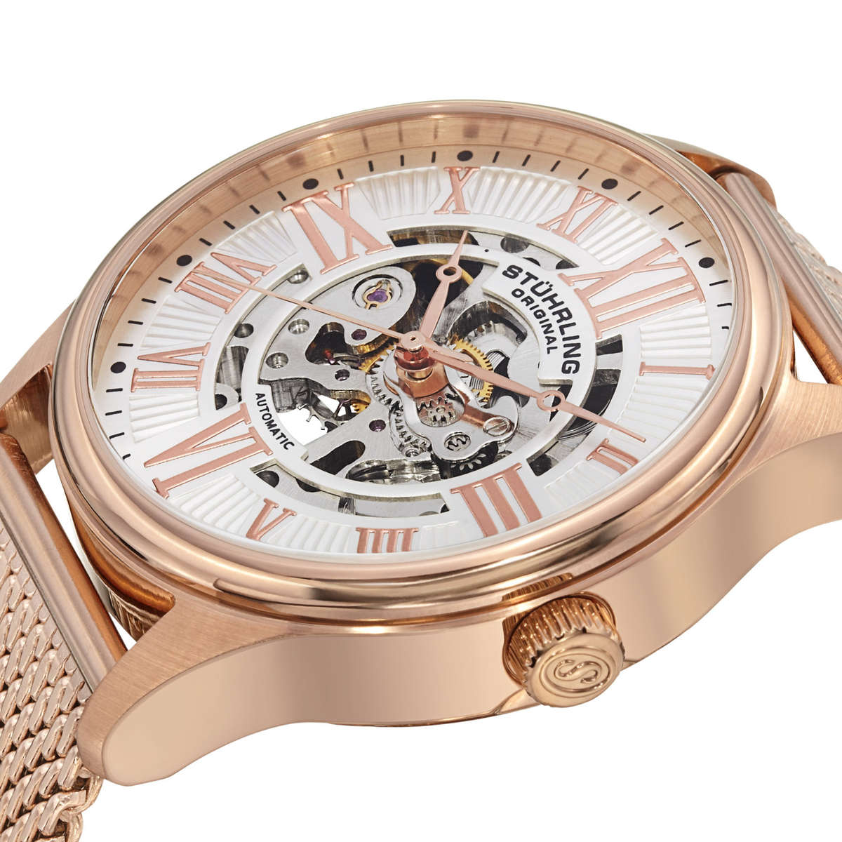 **R5,499.00** STUHRLING ORIGINAL Mens Atrium Elite Automatic Watch BRAND NEW + BOX + PAPERWORK