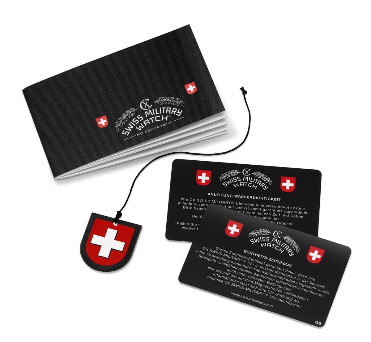 Retail: R15,000.00 CX Swiss Military Men's Hawk Nero BLACK NERO Chronograph with Canvas Strap