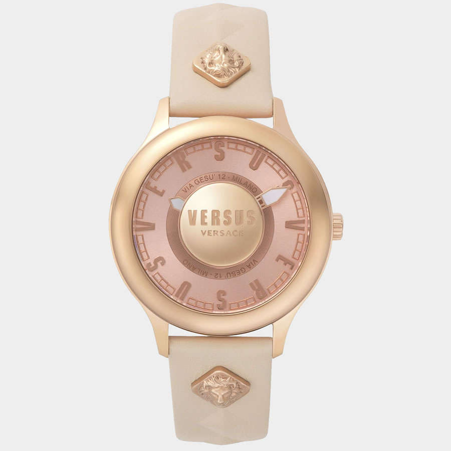 VERSACE Women's Tokai Cape Town Tribute Beige/Rose Gold Watch BRAND NEW IN BOX + PAPERS