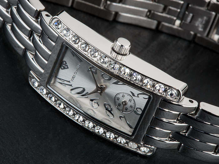 *****YVES CAMANI***** Women's Amance II Silver Zirconia W BRAND NEW, EXCLUSIVE